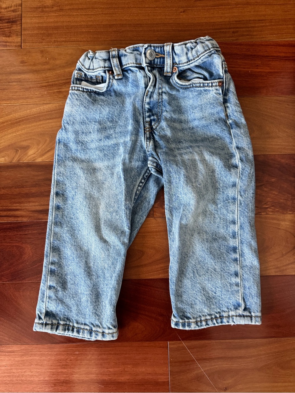 Zara Kids Light Blue Denim Jeans - Classic Straight Fit